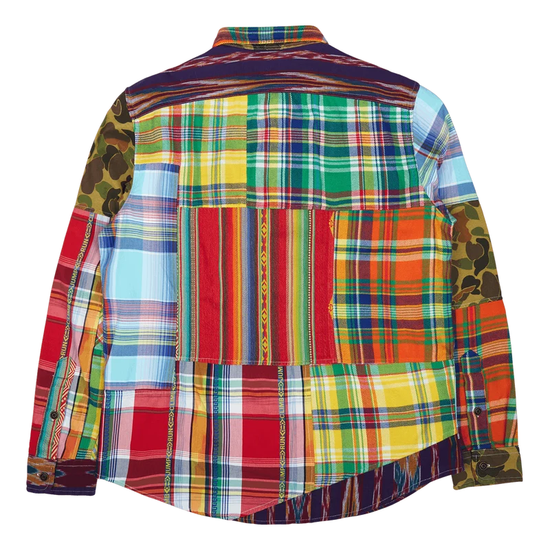 Classic Fit Patchwork Shirt 5869 Voyager Patchwork