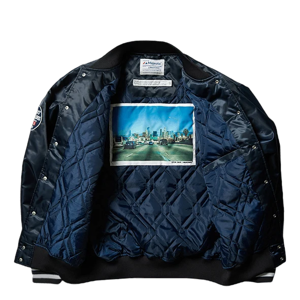 Lr Majestic Stadium Jacket Navy