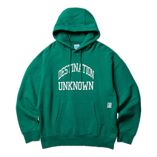 Heavy Weight College Print Hoo Green