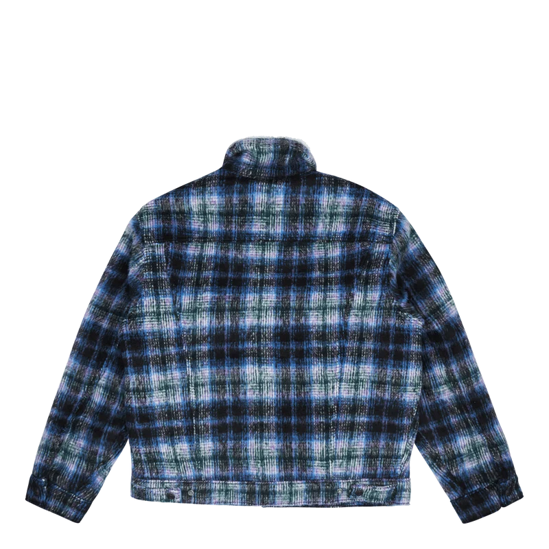 Vtg Fit Sherpa Trucker Jack
