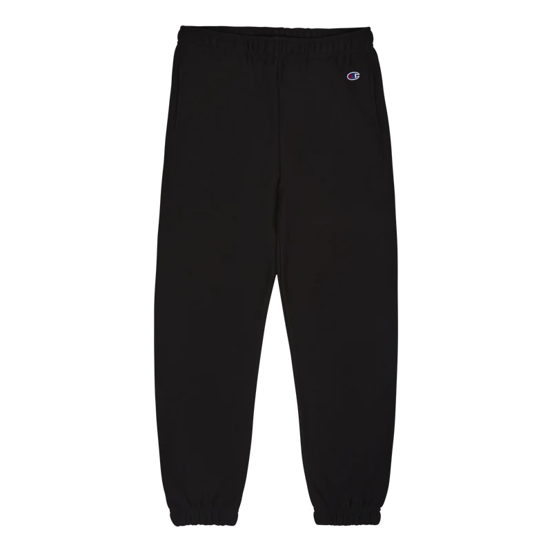 Elastic Cuff Pants Black Beauty