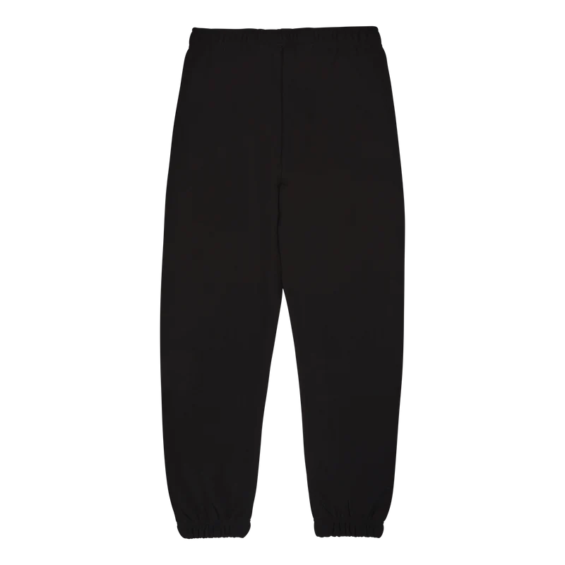 Elastic Cuff Pants Black Beauty