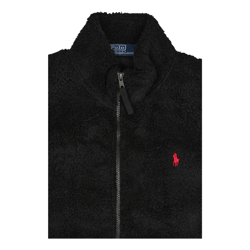 Lsfzjacketm3-long Sleeve-sweat Polo Black