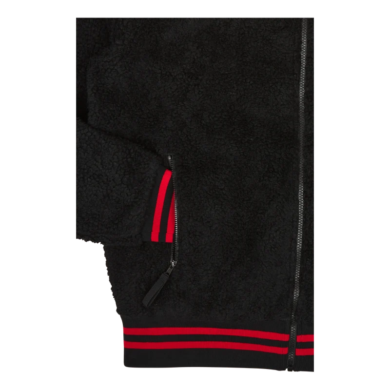 Lsfzjacketm3-long Sleeve-sweat Polo Black