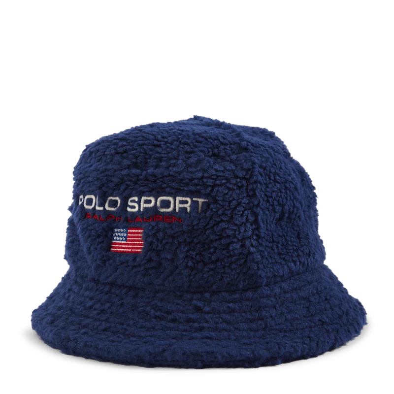 Polo Sport Fleece Bucket Hat Harrison Blue