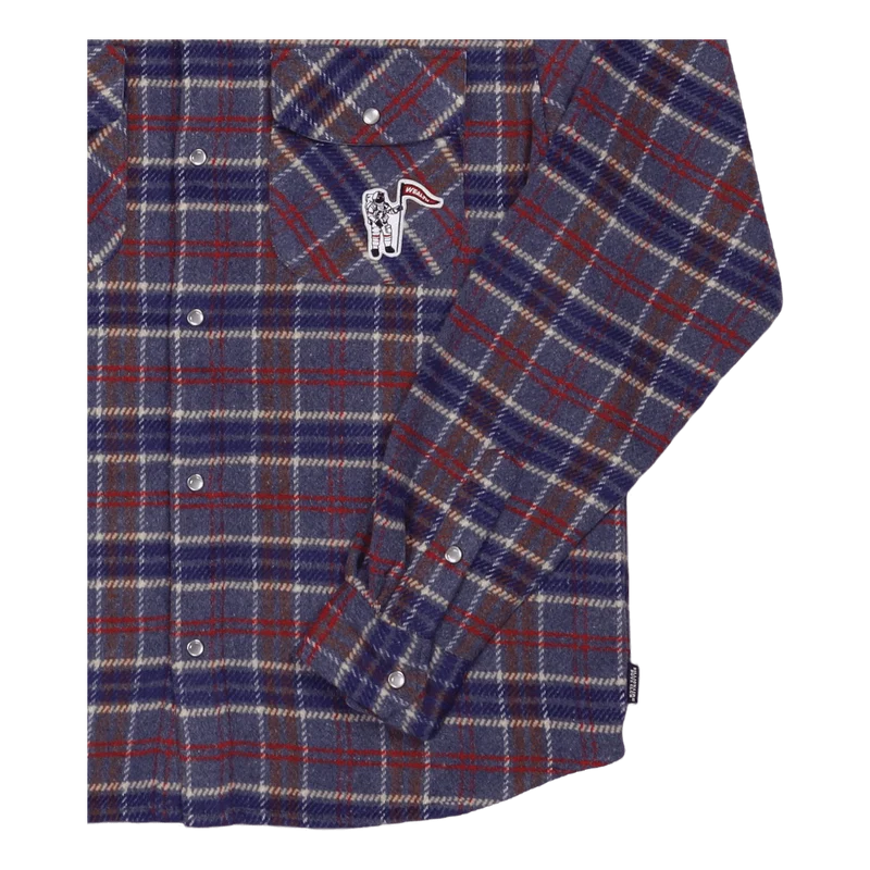 Check Shirt Purple