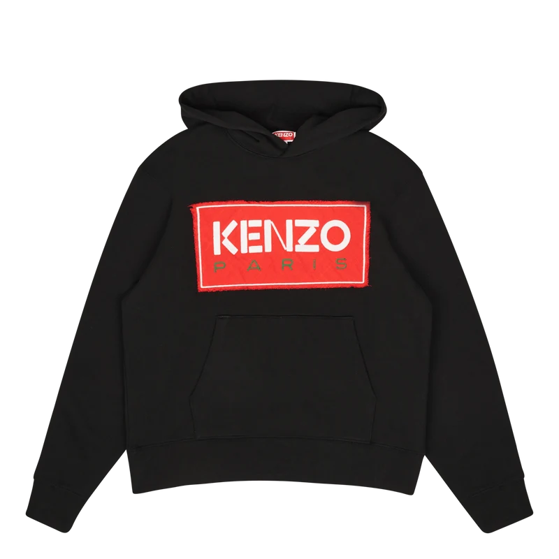 Hoodie Tricolor Kenzo Paris Black