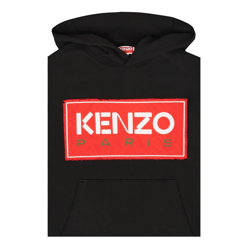 Hoodie Tricolor Kenzo Paris Black