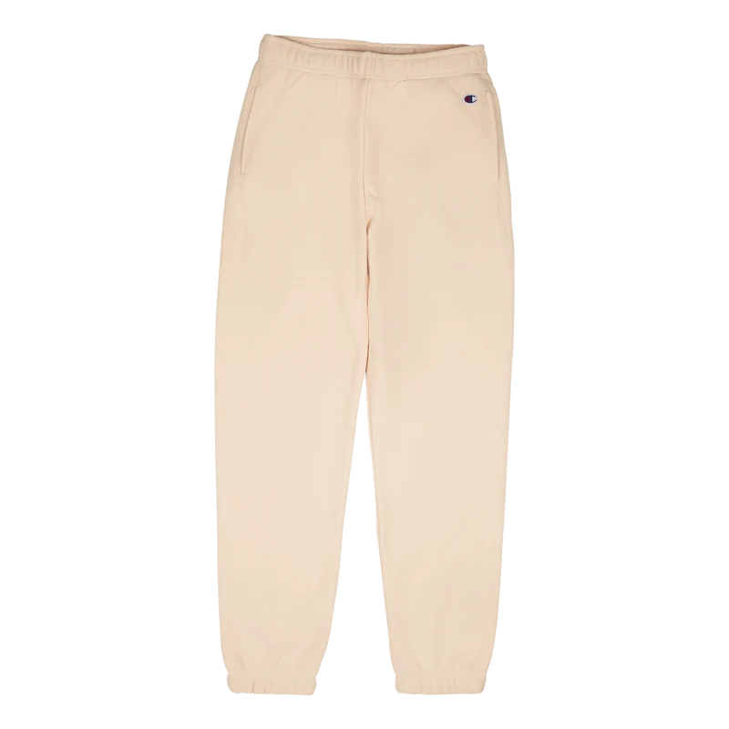 Elastic Cuff Pants Pastel Rose Tan