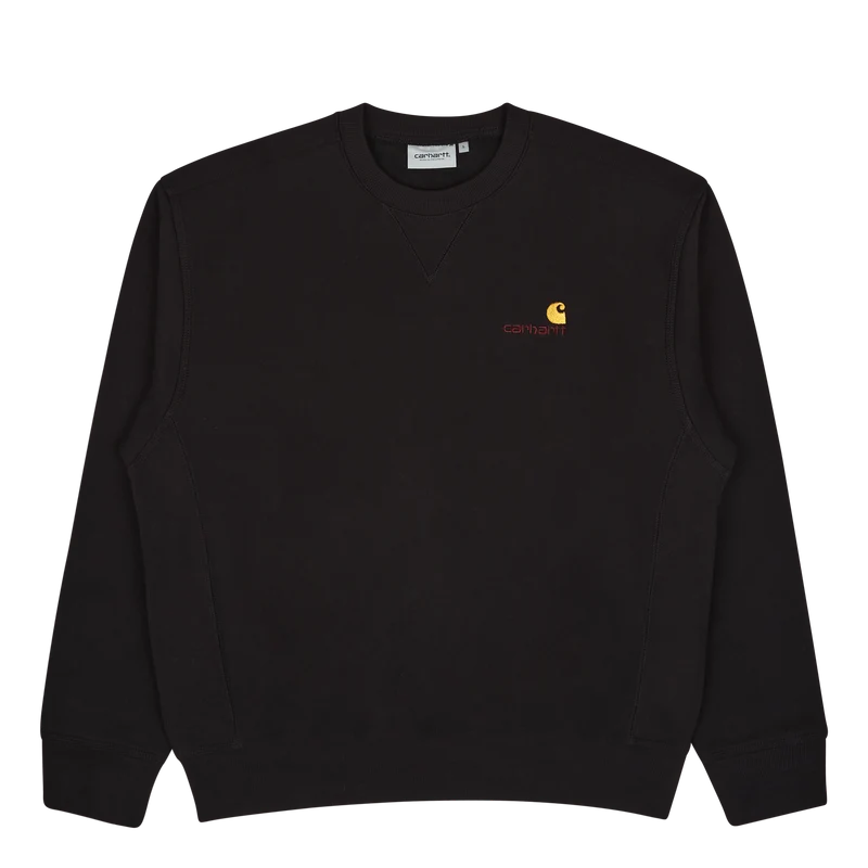 American Script Sweat Black