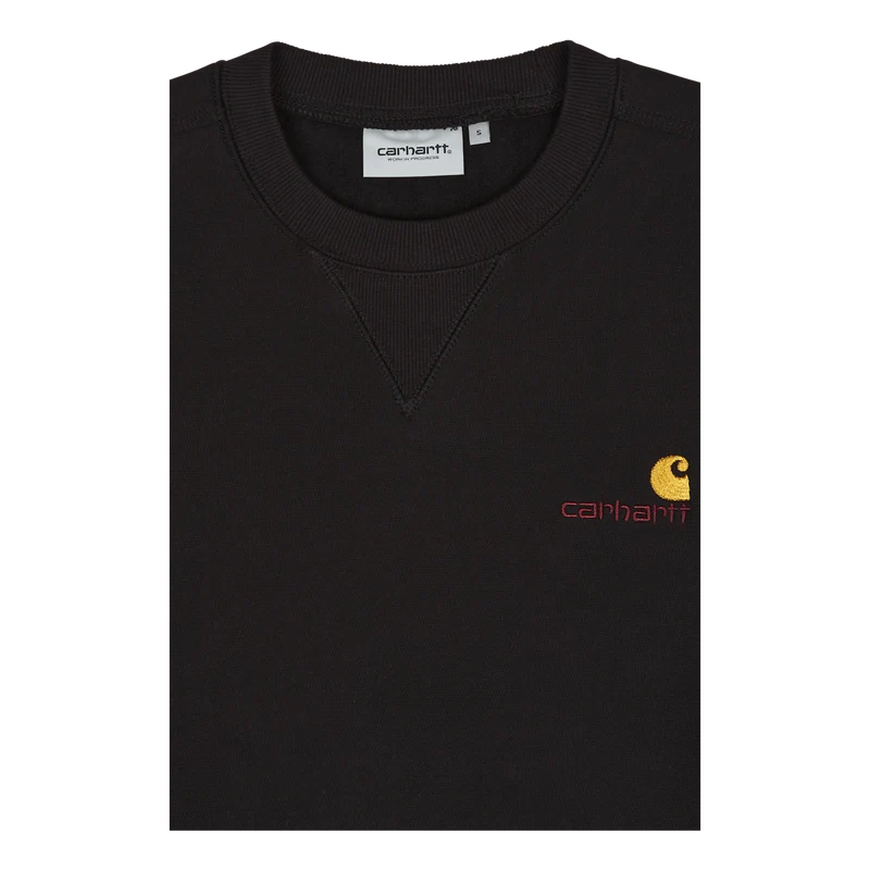 American Script Sweat Black