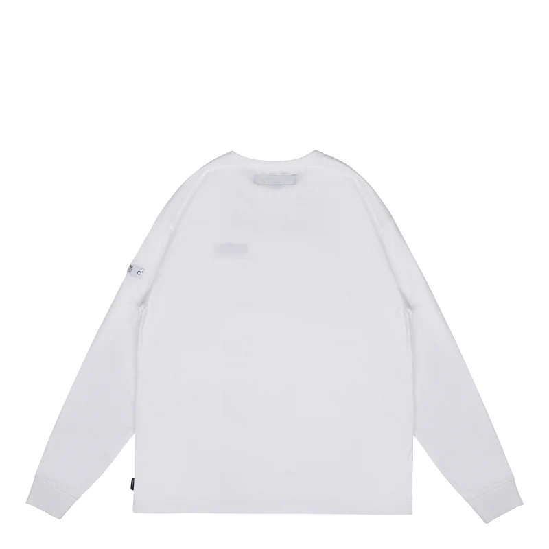 Classic-p Crewneck Ls . Co Wh