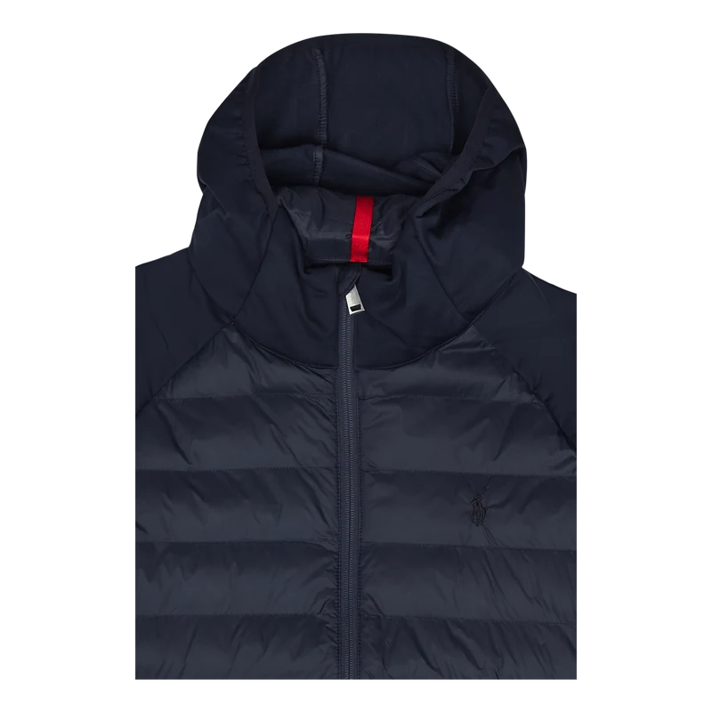 Water-Repellent Hybrid Jacket Collection Navy