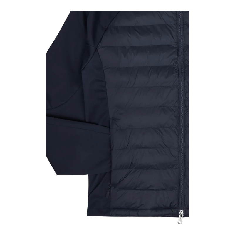 Water-Repellent Hybrid Jacket Collection Navy