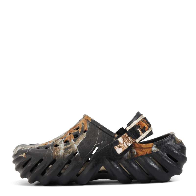 Echo Clog Black Real Tree
