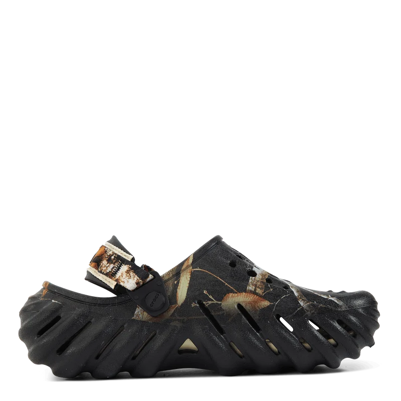 Echo Clog Black Real Tree