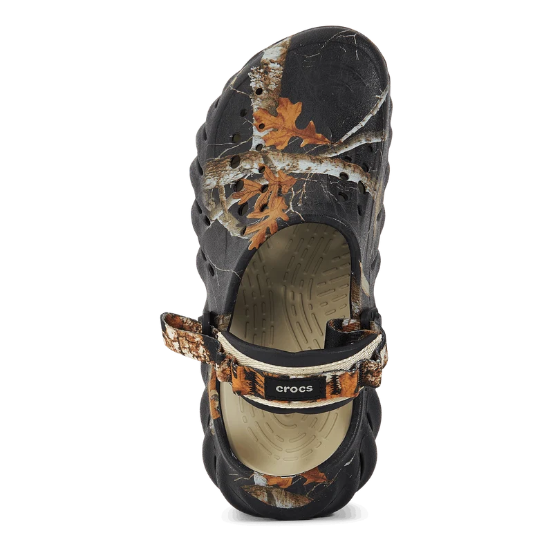 Echo Clog Black Real Tree