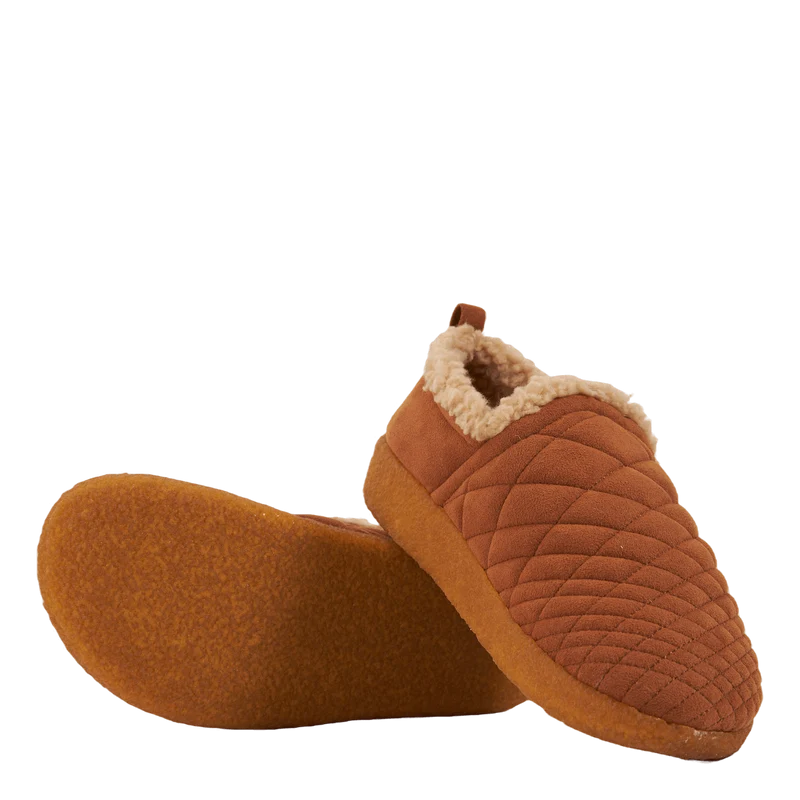 Colony Vegan Suede Moc - Walnu Multi