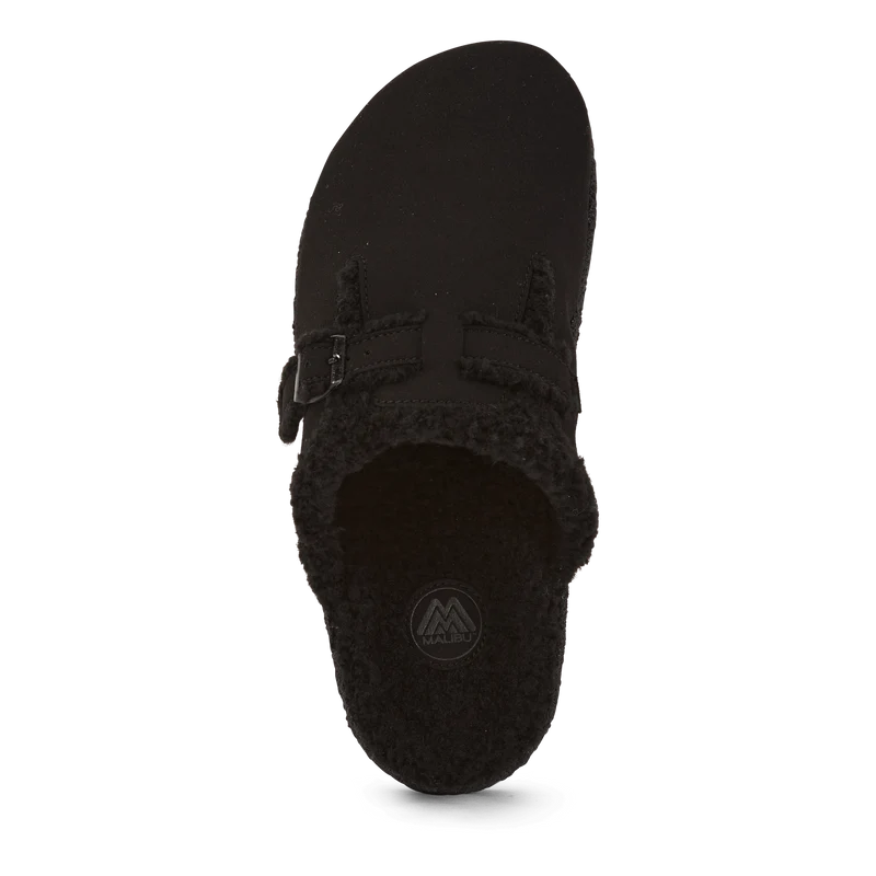 Flores Mule - Micro Fiber Blac Black