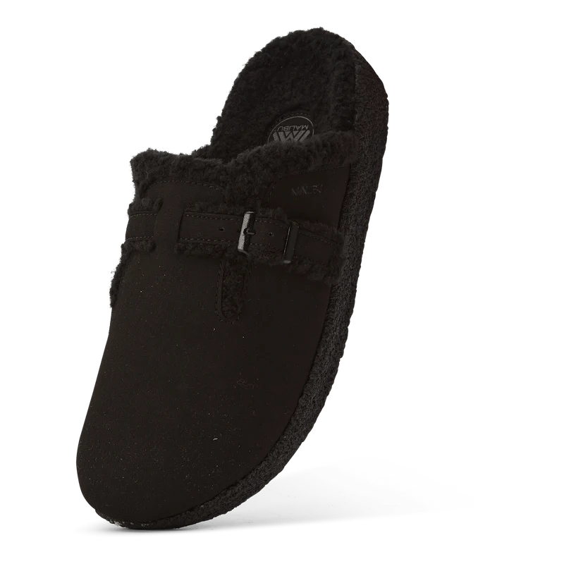 Flores Mule - Micro Fiber Blac Black