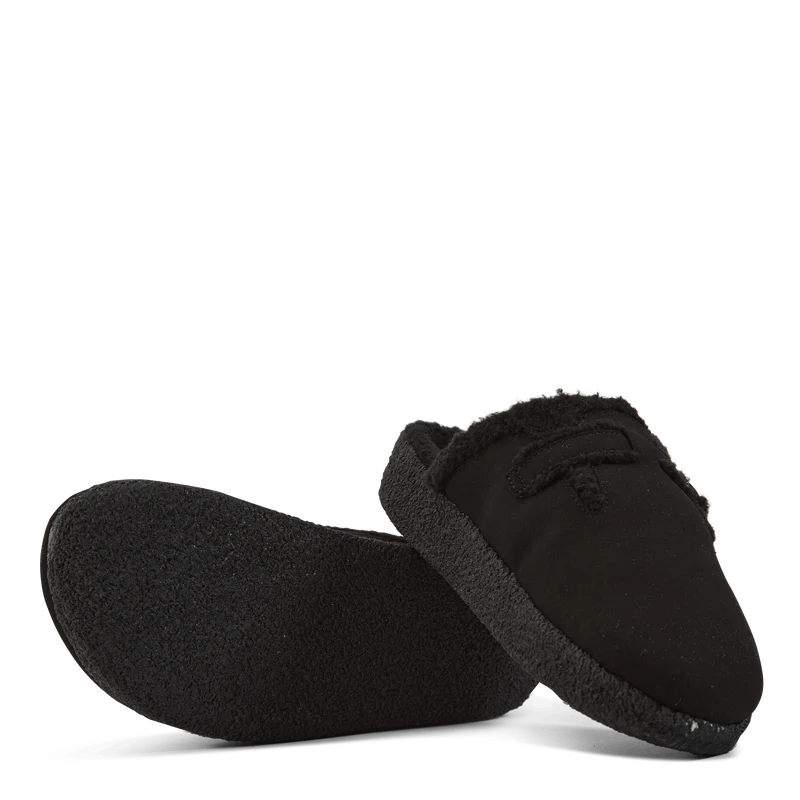 Flores Mule - Micro Fiber Blac Black