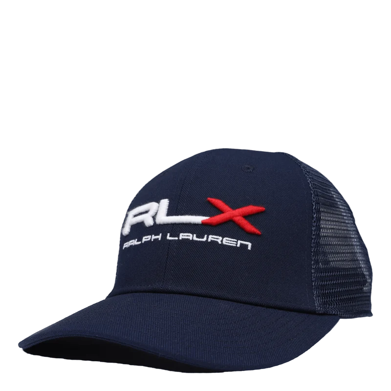 High-Crown Trucker Cap French Navy