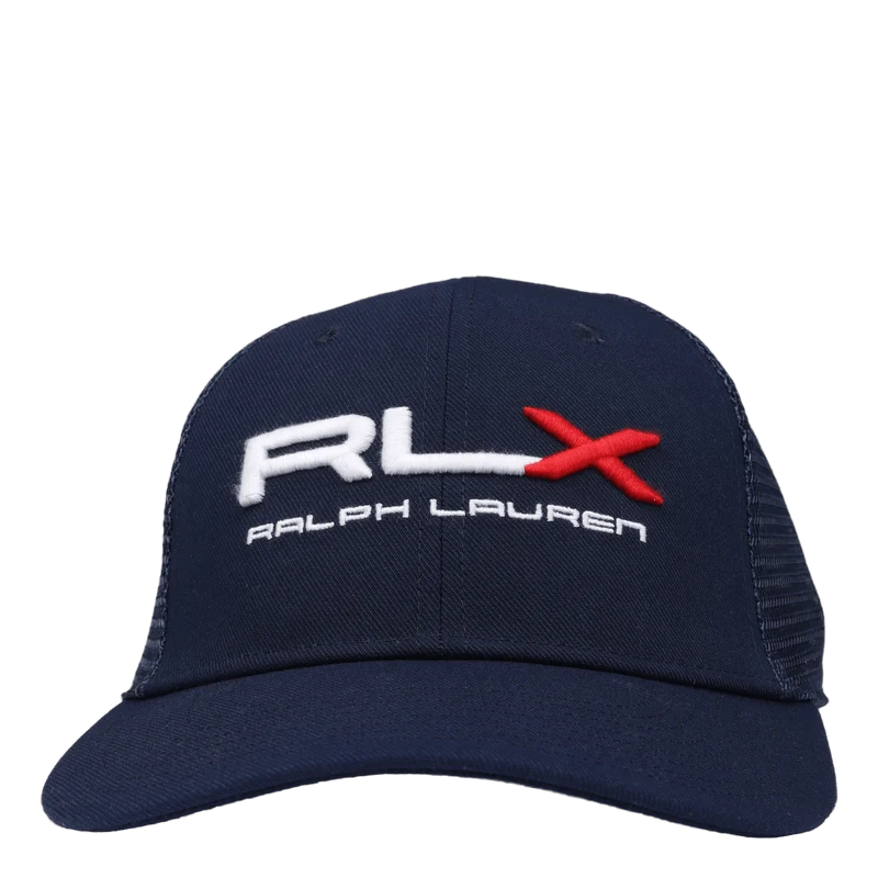 High-Crown Trucker Cap French Navy