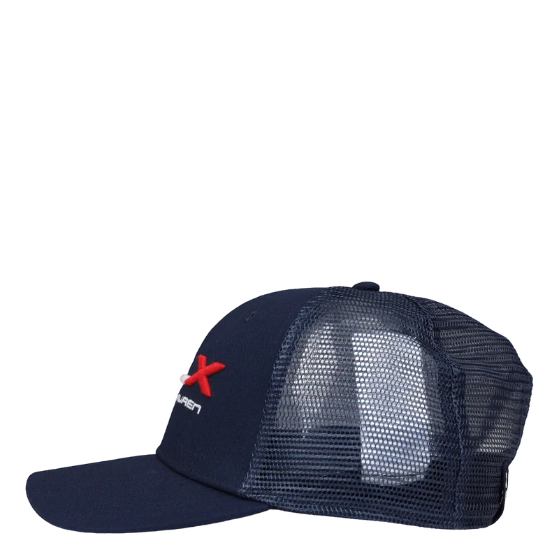 High-Crown Trucker Cap French Navy