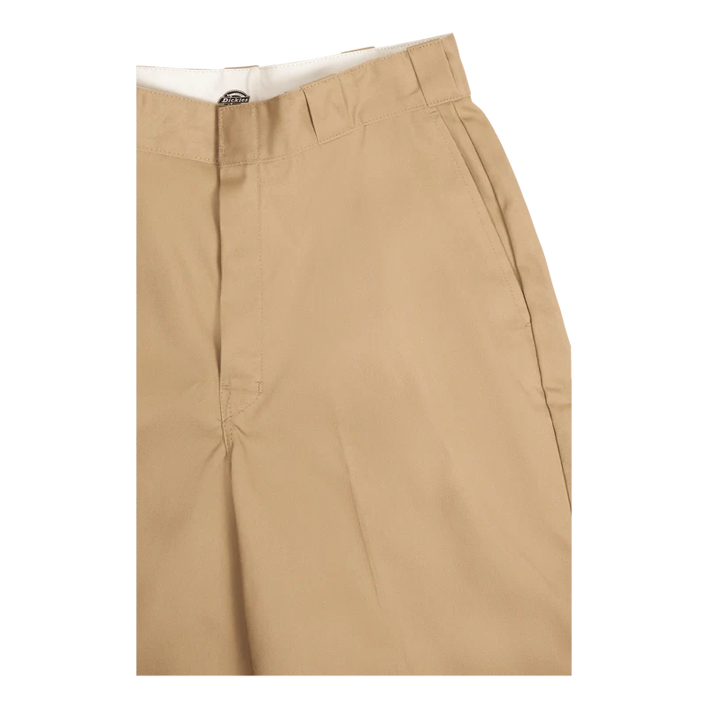 Loose Fit Reg Waist Work Short Khaki