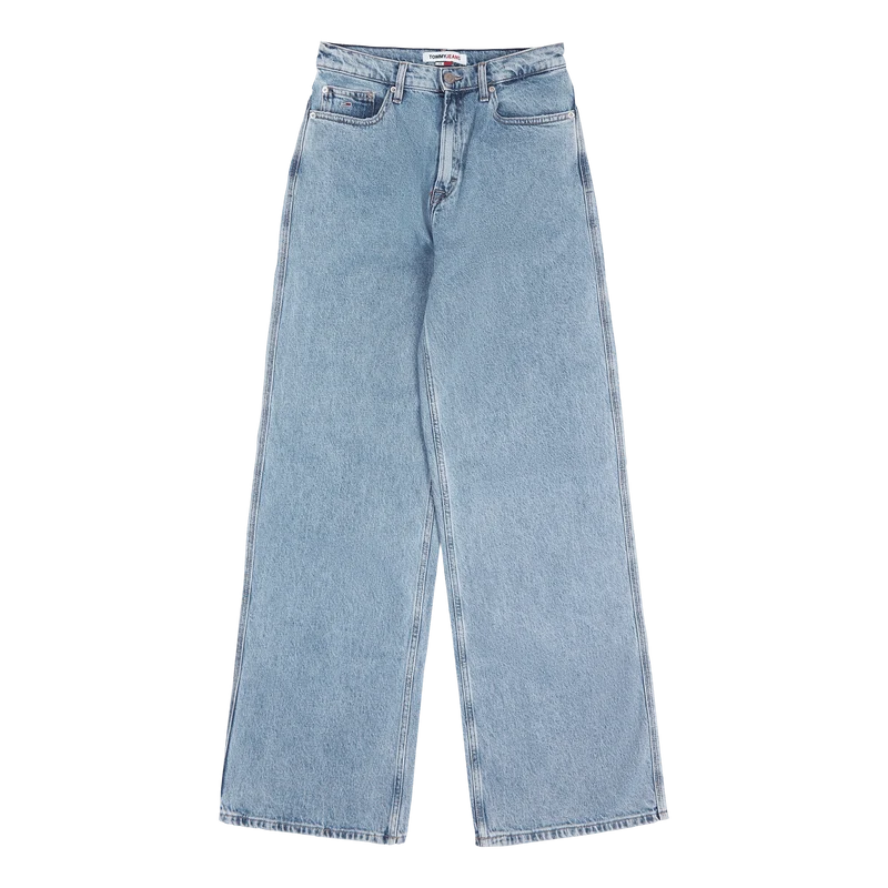 Claire High Rise Wide Df6113 Denim Light