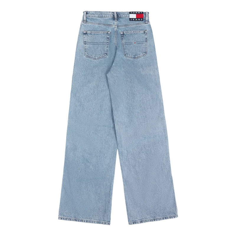 Claire High Rise Wide Df6113 Denim Light