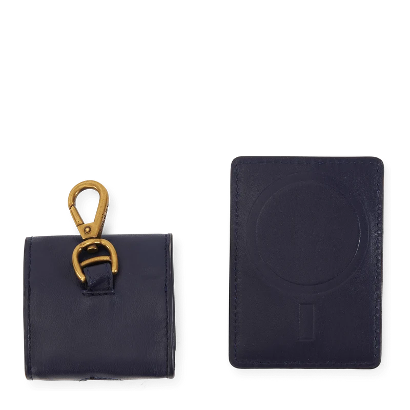 AirPods Case & Magnetic Card Case Set Navy/Multi Pony
