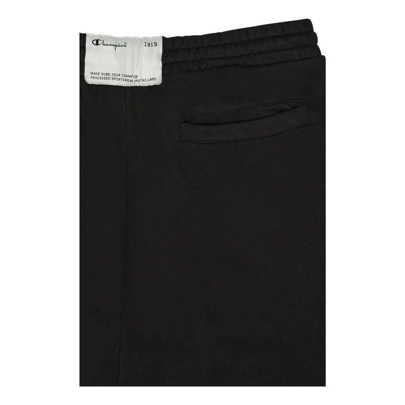 Elastic Cuff Pants Black Beauty
