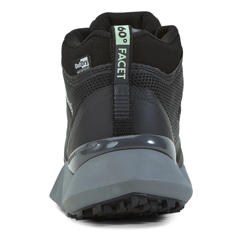 Facet™ 60 Outdry™ Black, Vivid Mint