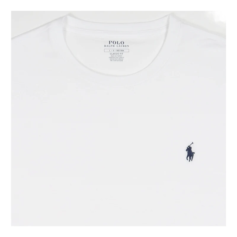 Classic Fit Jersey Long-Sleeve T-Shirt White