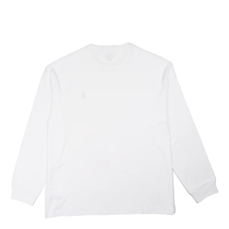 Classic Fit Jersey Long-Sleeve T-Shirt White