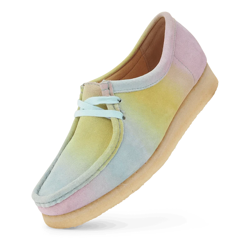 Wallabee White/blue