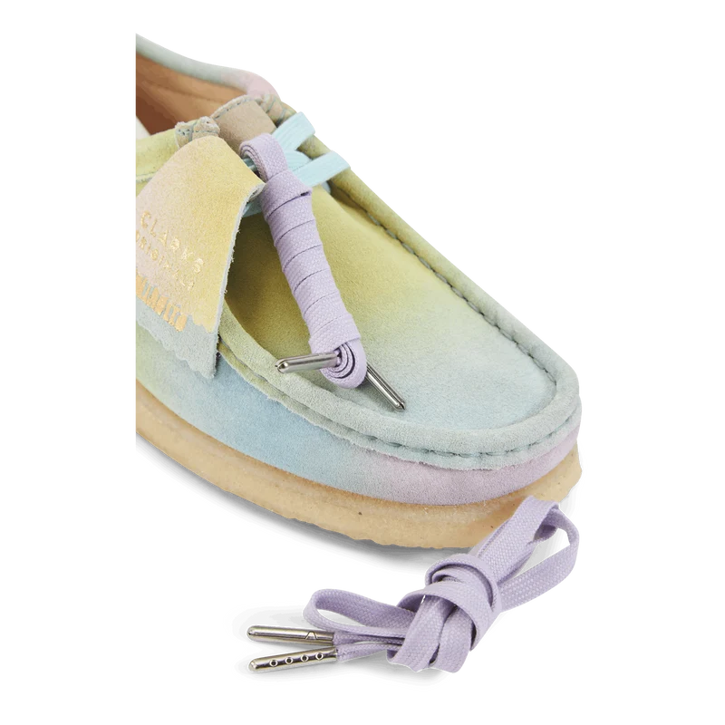 Wallabee White/blue