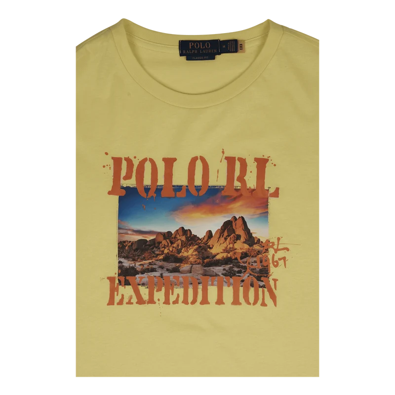 Classic Fit Jersey Graphic T-Shirt