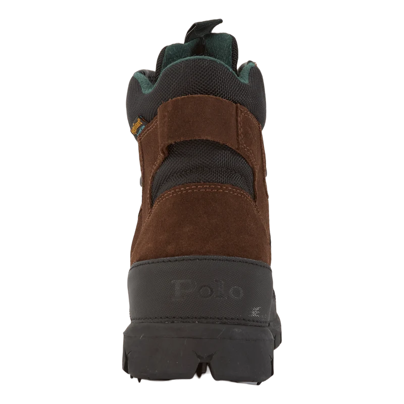 Oslo Waterproof Suede & Oxford Boot Chocolate Brown/Rl2000 Red