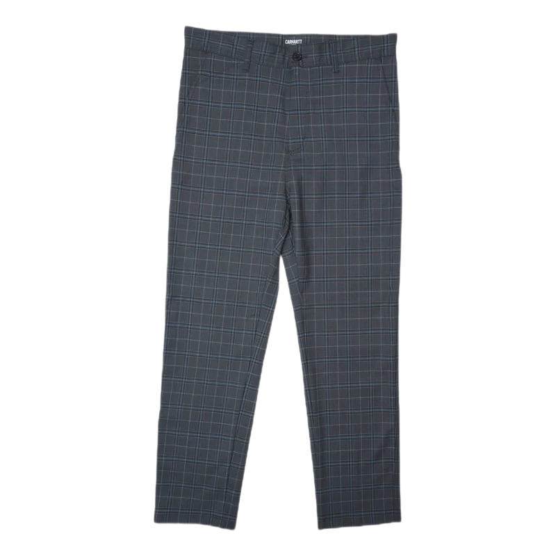 Menson Pant Stowe Check, Wave /rigid