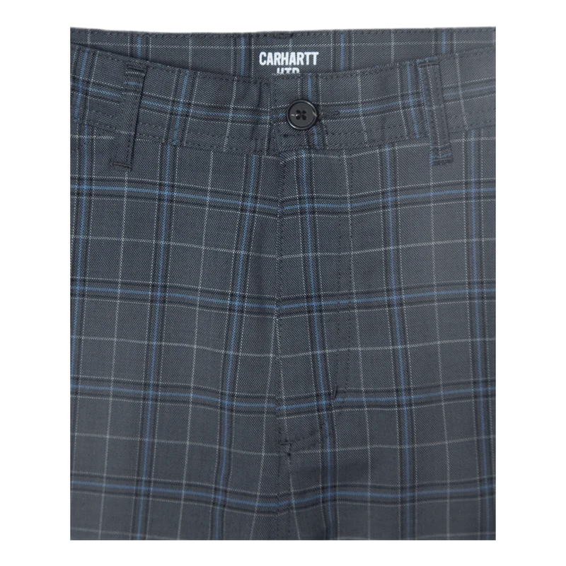 Menson Pant Stowe Check, Wave /rigid
