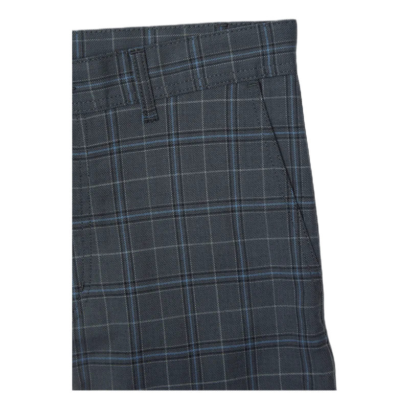 Menson Pant Stowe Check, Wave /rigid
