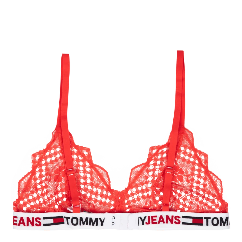 Unlined Triangle Bright Vermillion