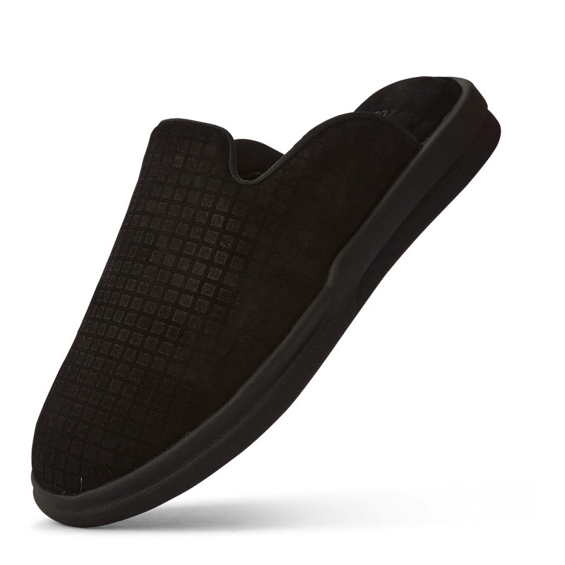 Pelli Waffle Suede Jet Black / Matte