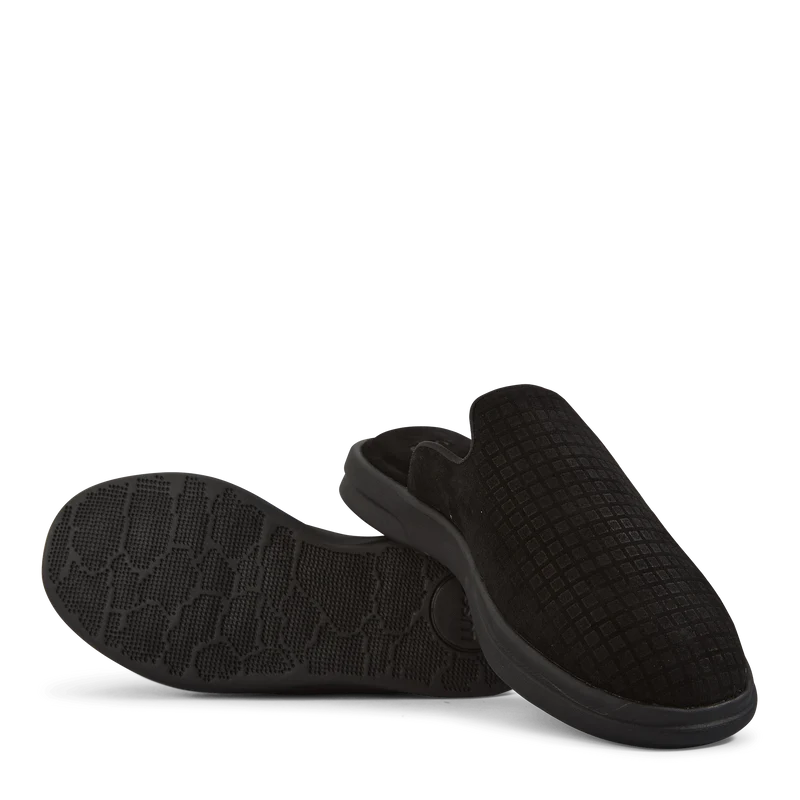 Pelli Waffle Suede Jet Black / Matte
