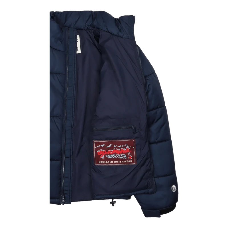 Small Arch Logo Puffer Jacket Navy