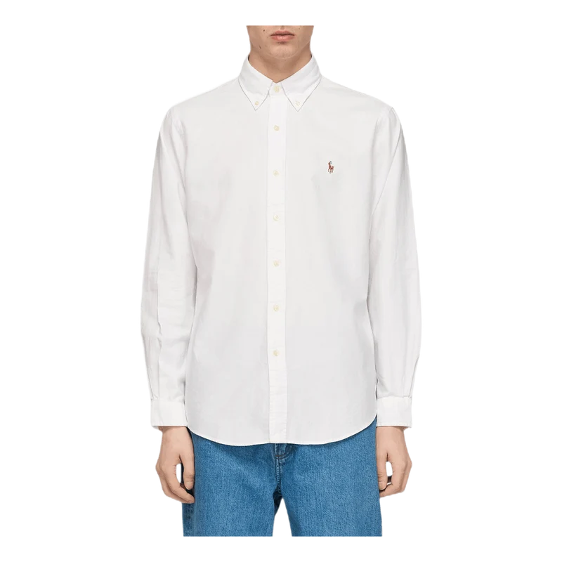 Custom Fit Oxford Shirt White