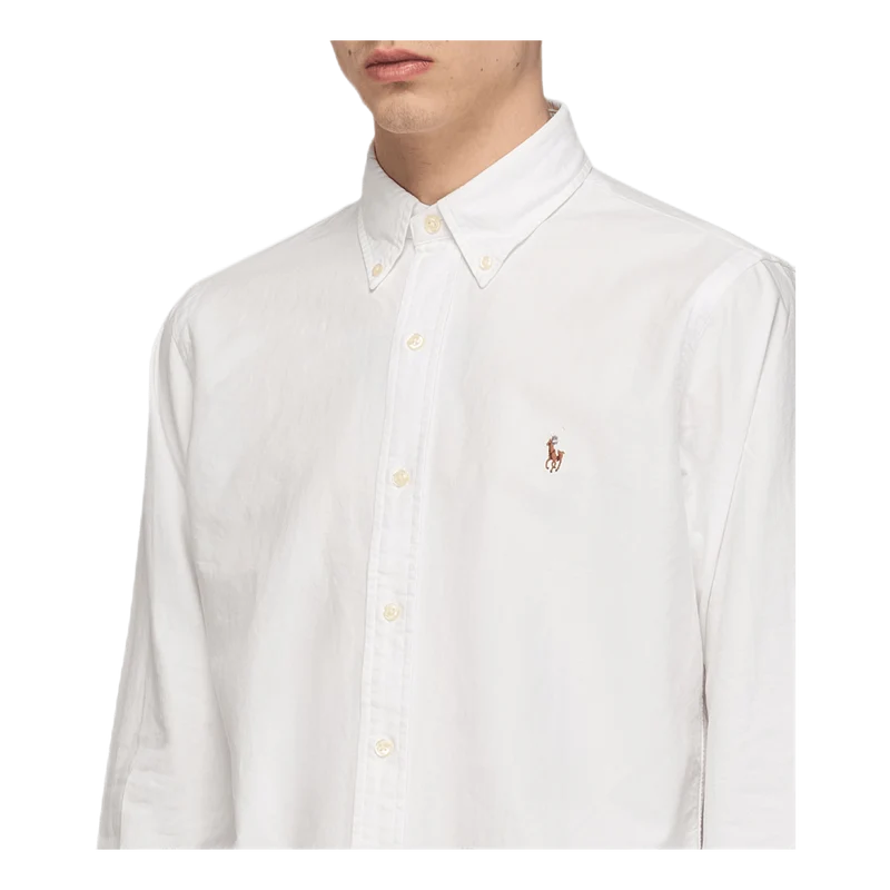 Custom Fit Oxford Shirt White