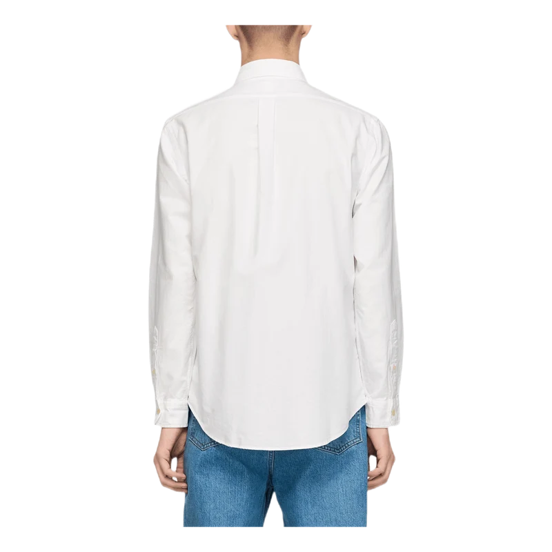 Custom Fit Oxford Shirt White